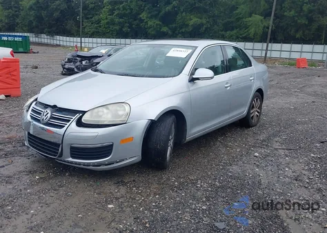 2006 Volkswagen Jetta 2.5 из США, поврежденный, VIN 3VWDF71K16M658857